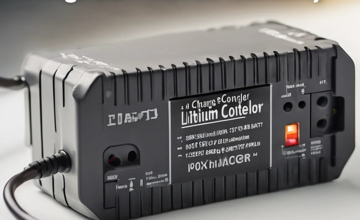 charge controller for lithium ion battery