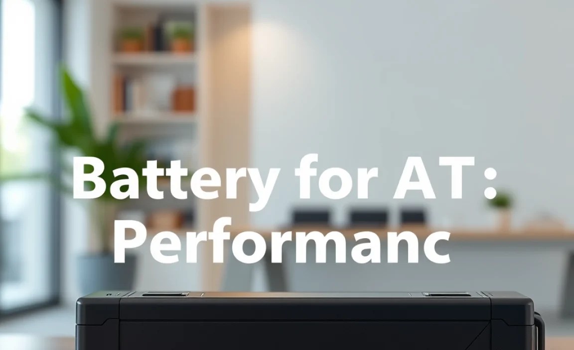 Battery for AT: Essential Performance