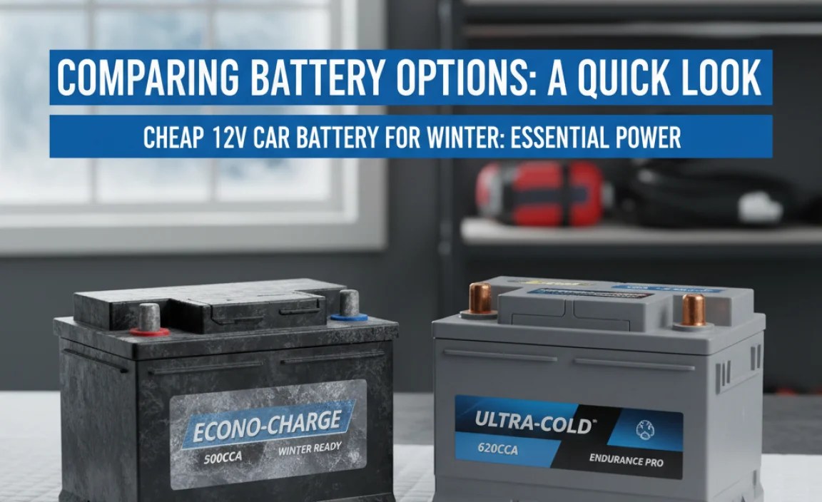 Comparing Battery Options: A Quick Look