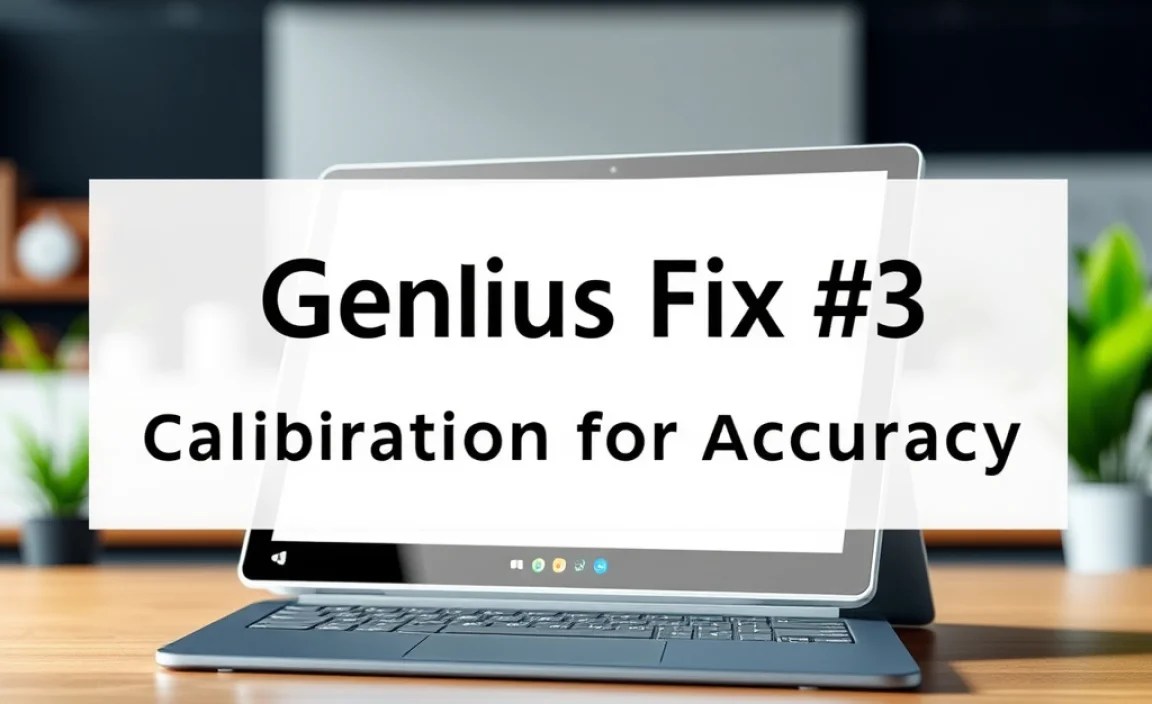 Genius Fix #3: Calibration for Accuracy