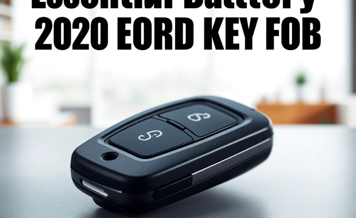 Maintaining Your Key Fob