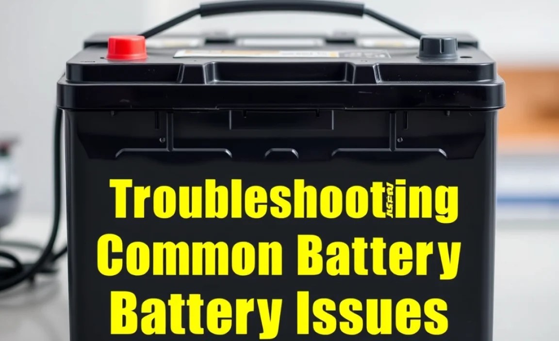 Troubleshooting Common Battery Issues