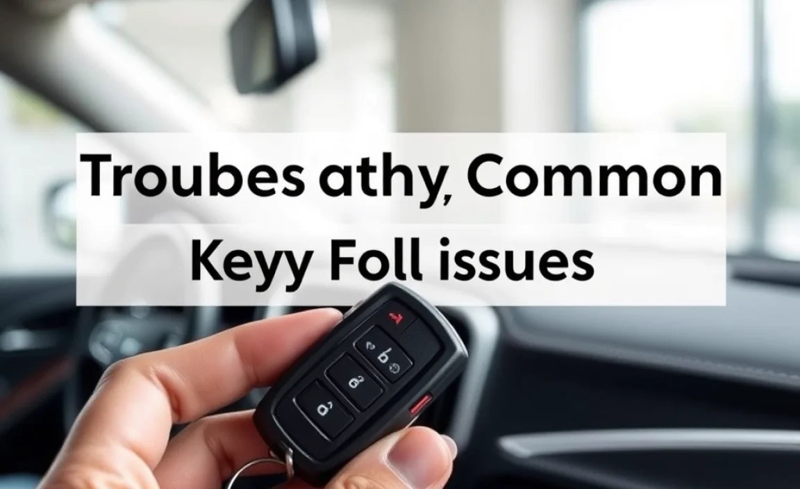 Troubleshooting Common Key Fob Issues