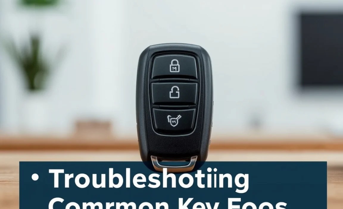 Troubleshooting Common Key Fob Issues