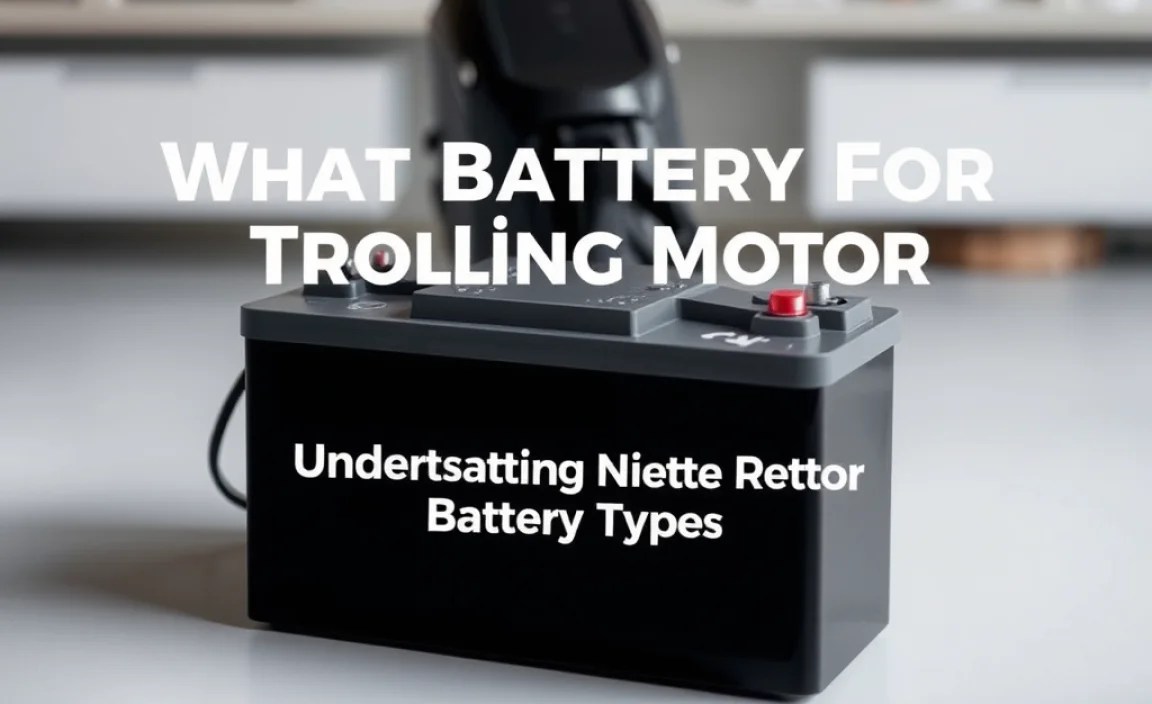Understanding Trolling Motor Battery Types