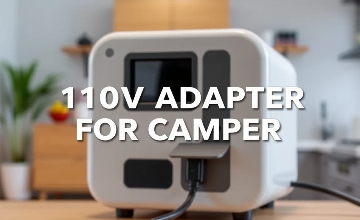 110v Adapter For Camper: Essential Guide