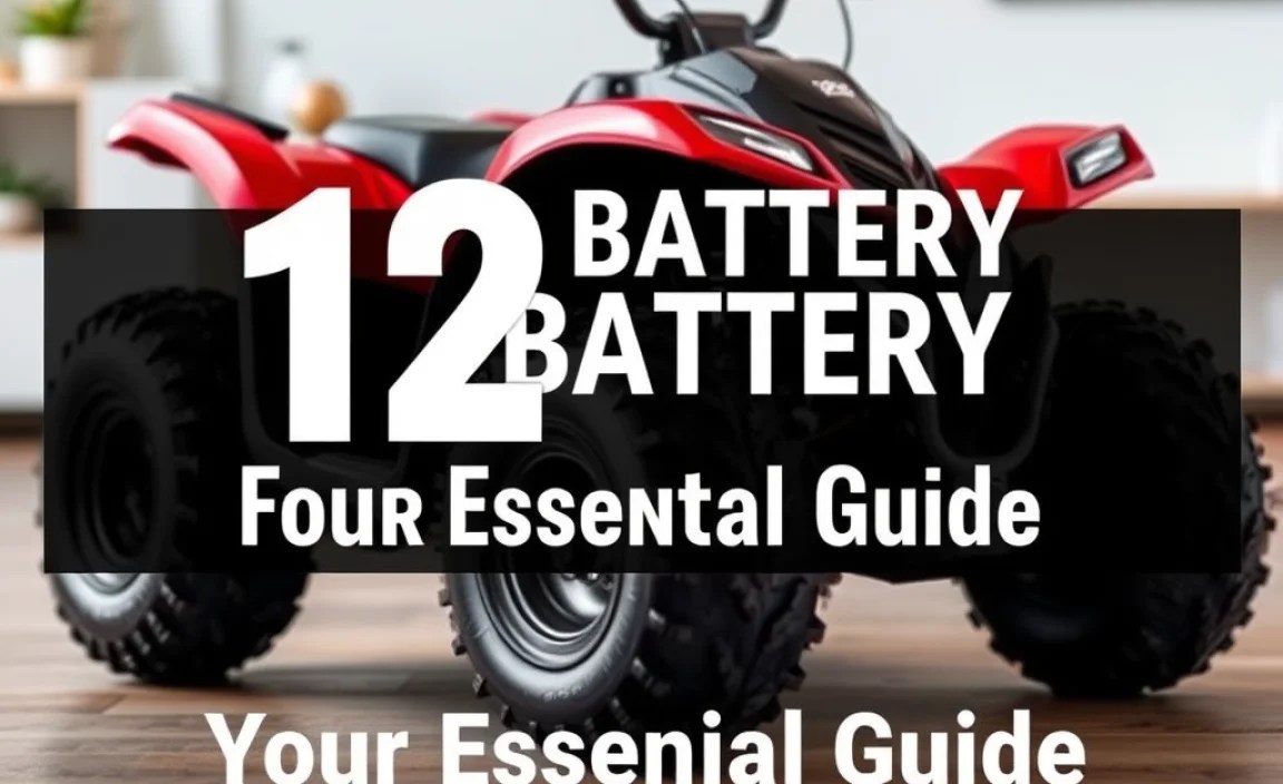 12V Battery For Quad: Your Essential Guide
