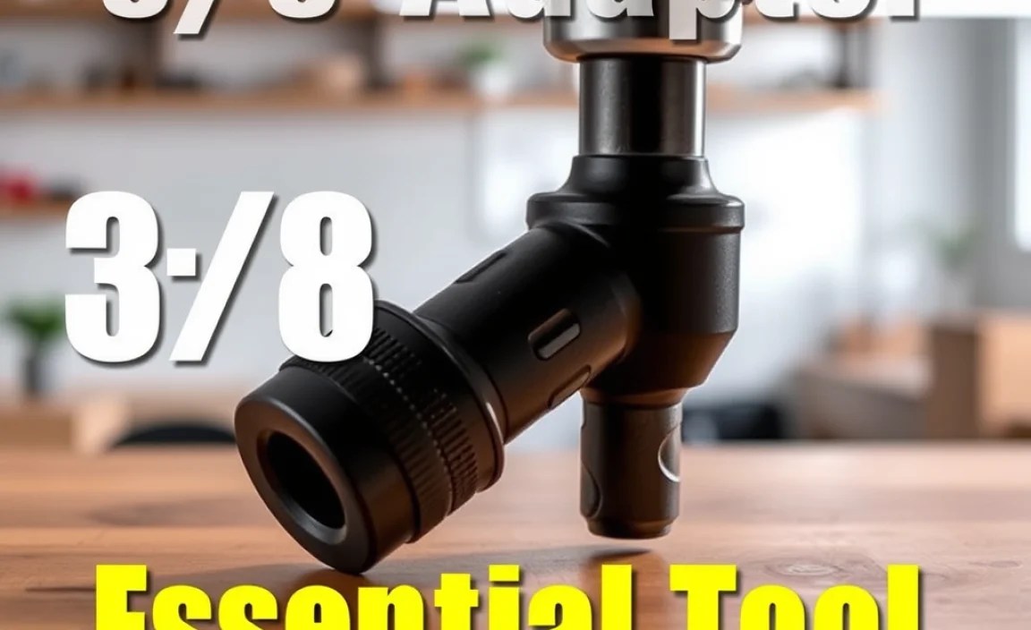 3/8 Adapter for Impact: Essential Tool