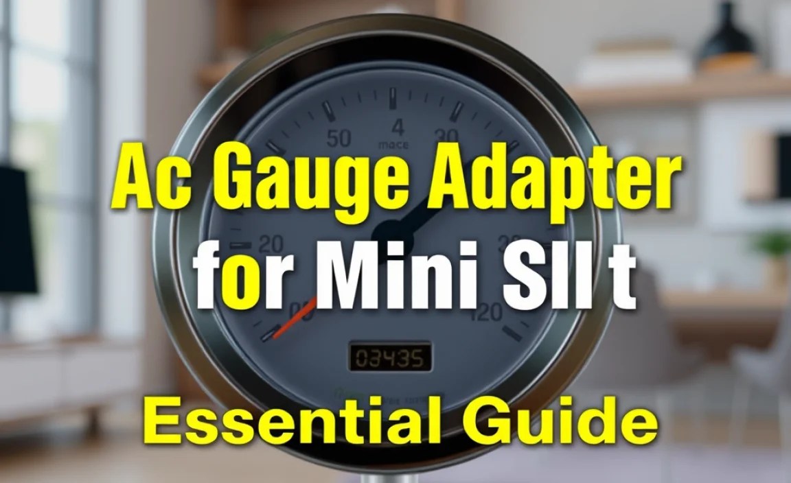 Ac Gauge Adapter for Mini Split: Essential Guide