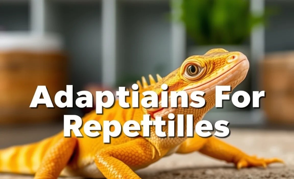 Adaptations For Reptiles: Essential Guide