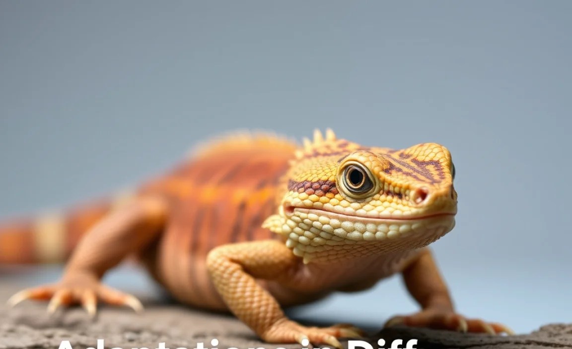 Adaptations in Different Reptile Groups