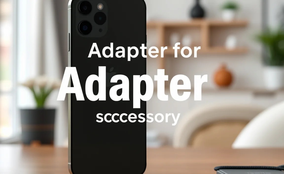 Adapter for iPhone 14: Essential Accessory