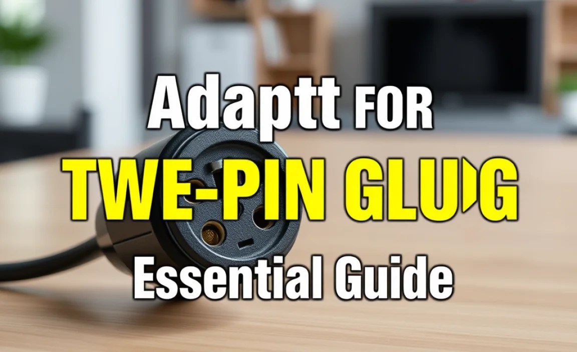 Adapter for Two Pin Plug: Essential Guide