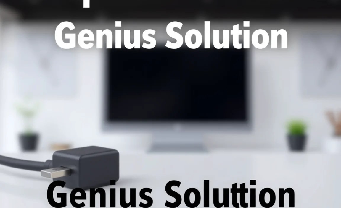 Adapter for USB to USB C: Genius Solution