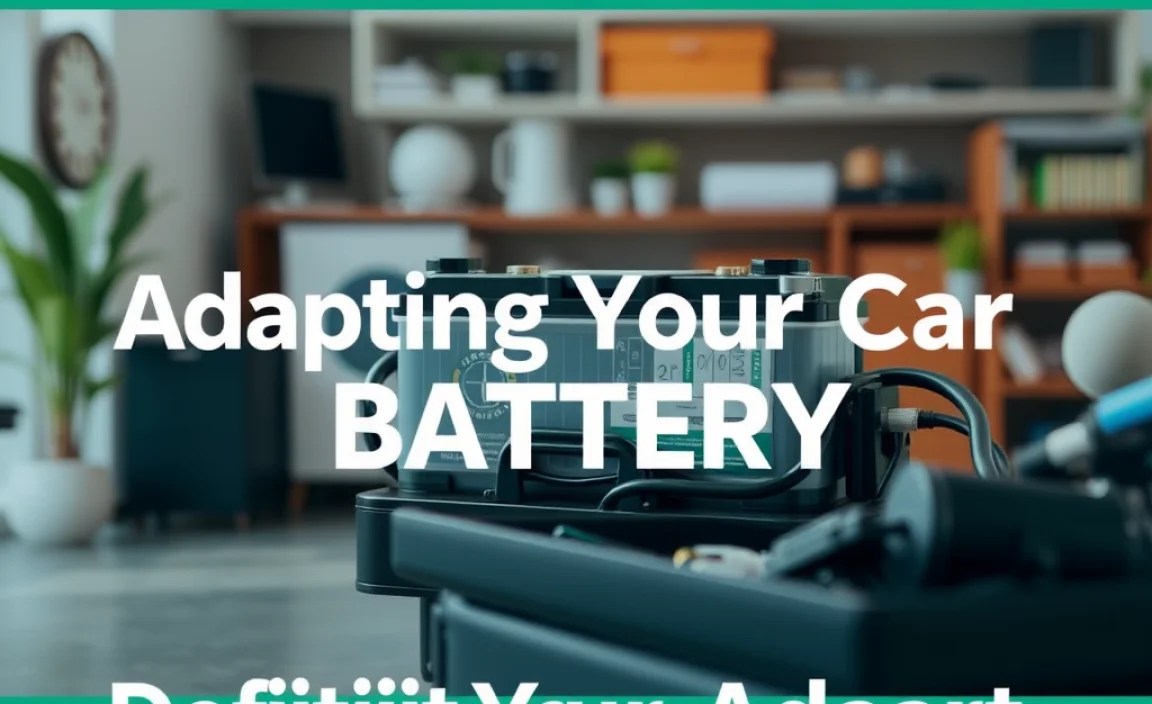 Adapting Your Car Battery: A Practical Guide