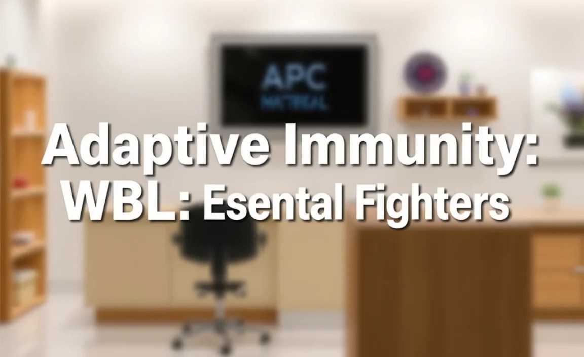 Adaptive Immunity WBCs: Essential Fighters