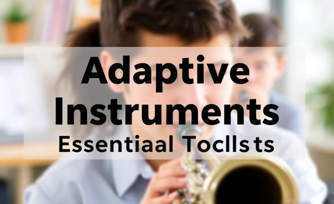 Adaptive Instruments: Essential Tools for Students