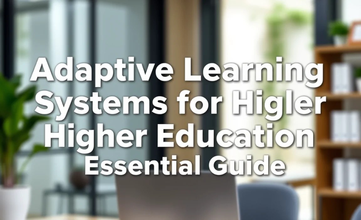 Adaptive Learning Systems for Higher Education: Essential Guide