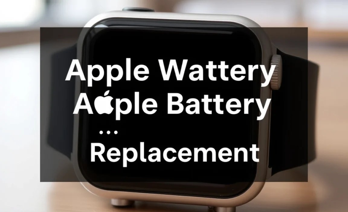 Apple Watch Battery: **Essential** Replacement