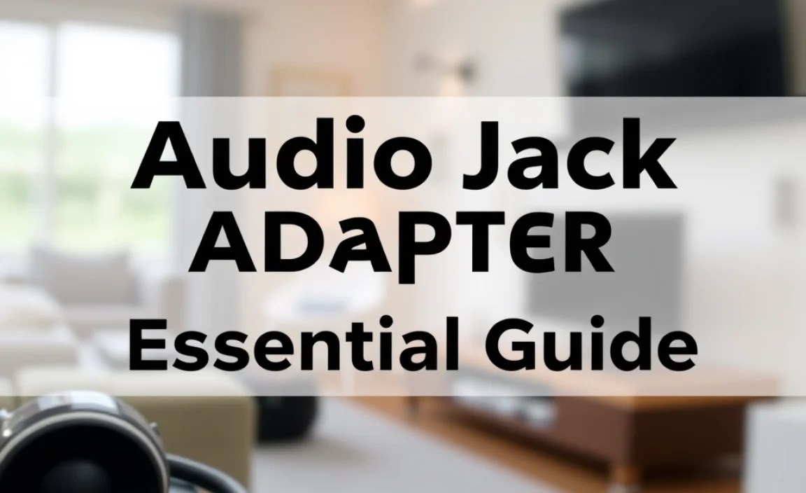 Audio Jack Adapter For iPhone: Essential Guide