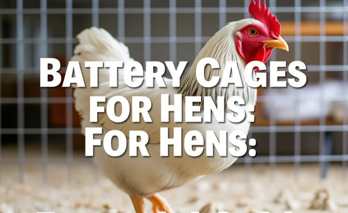 Battery Cages For Hens: Essential Guide