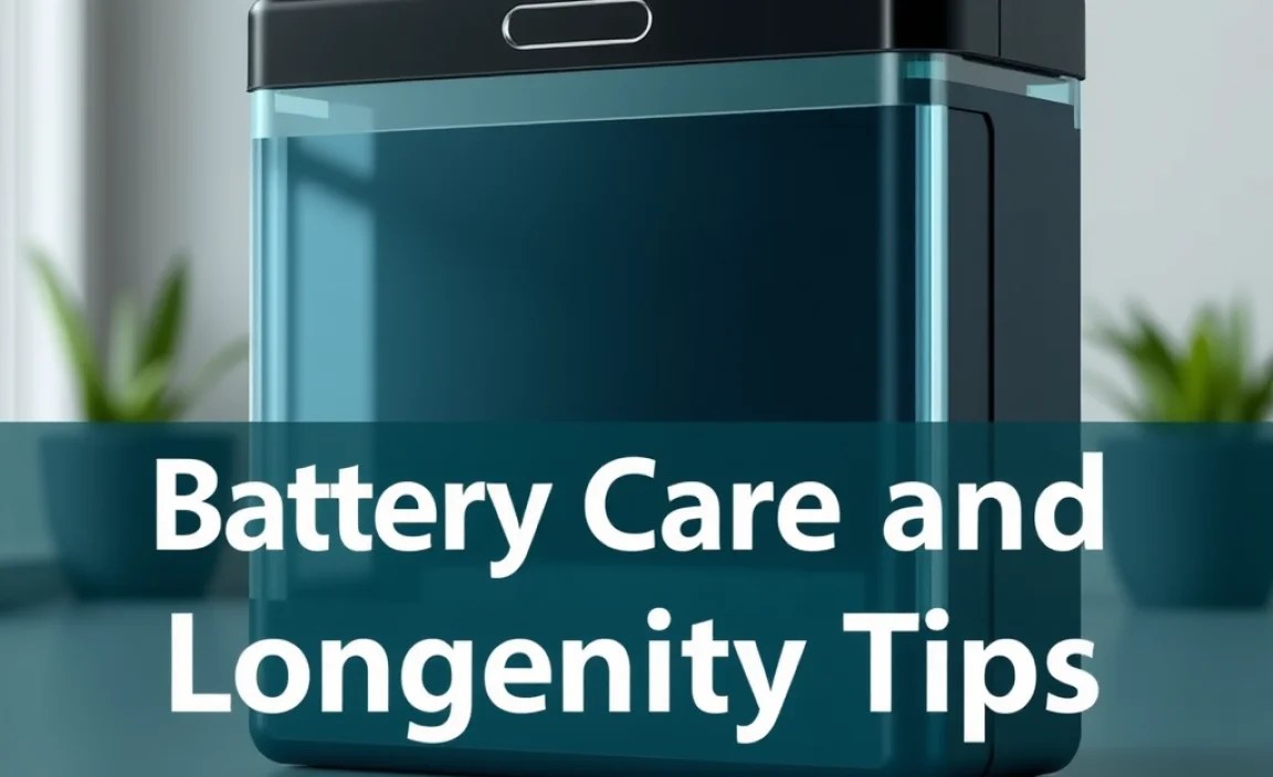 Battery Care and Longevity Tips