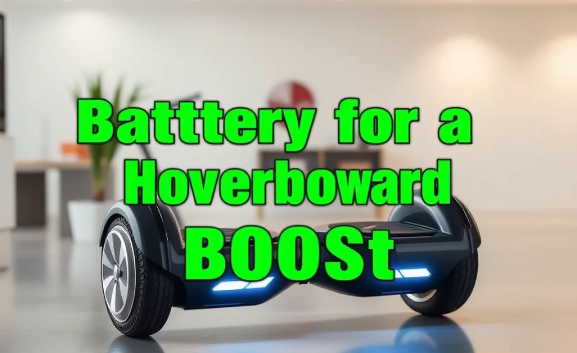 Battery for a Hoverboard: Essential Power Boost