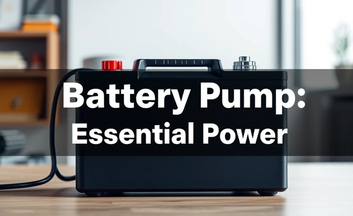 Battery for Bilge Pump: Essential Power