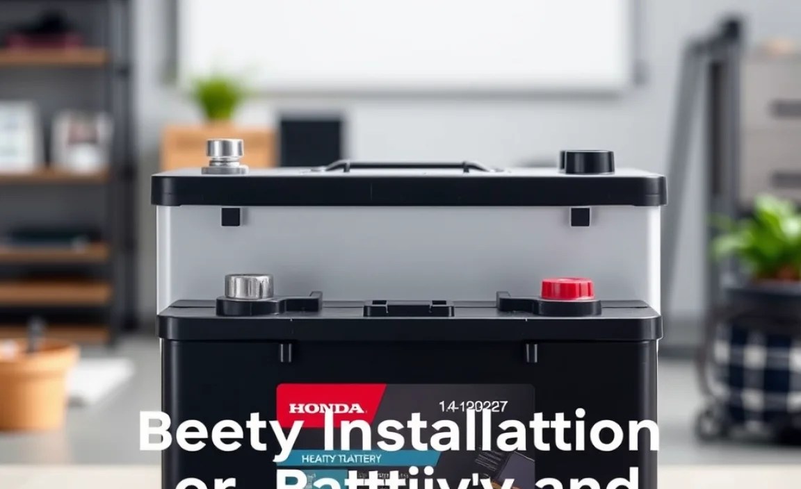 Battery Installation and Maintenance Tips