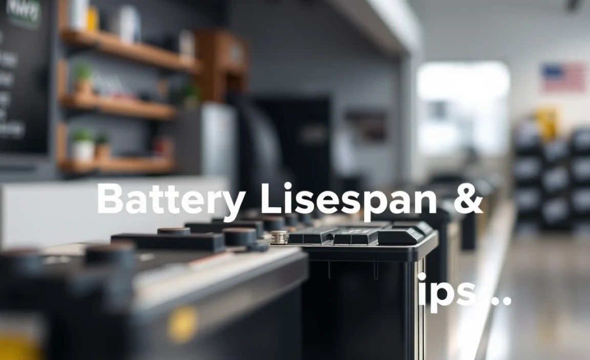 Battery Lifespan &amp; Maintenance Tips