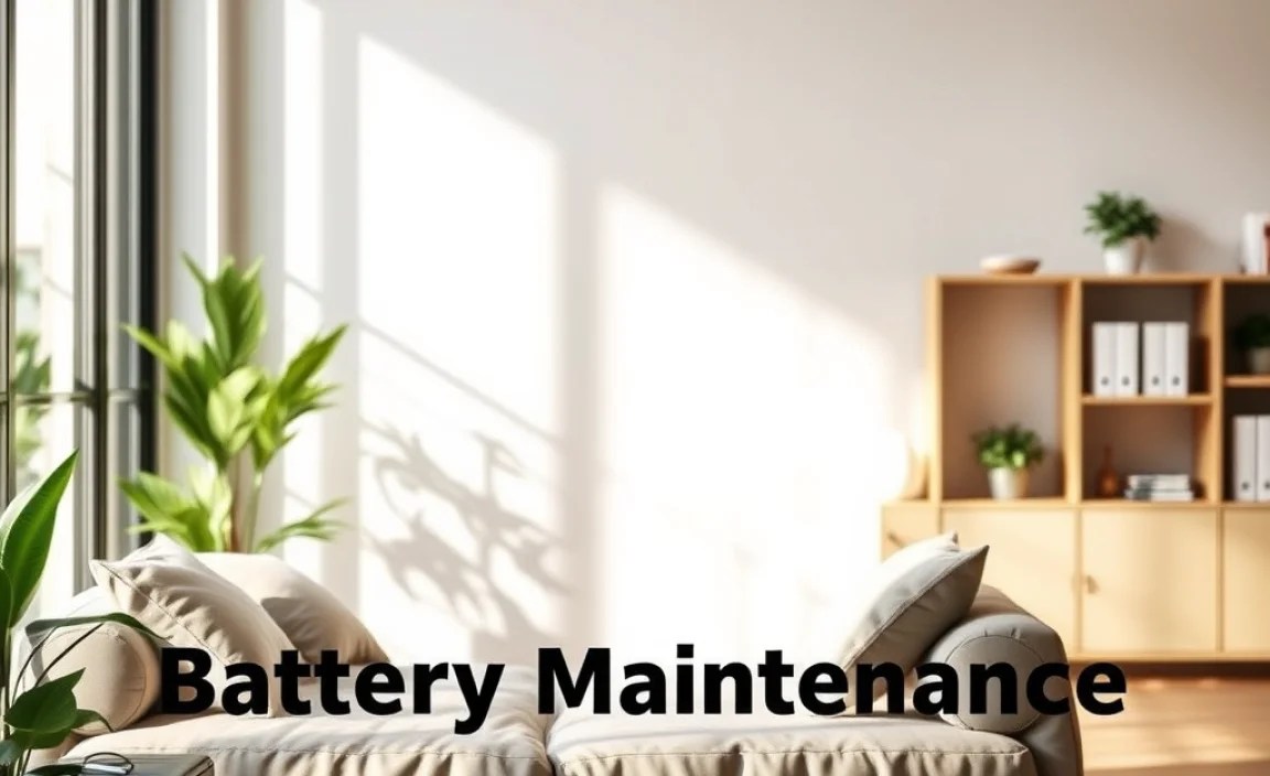 Battery Maintenance for Longevity