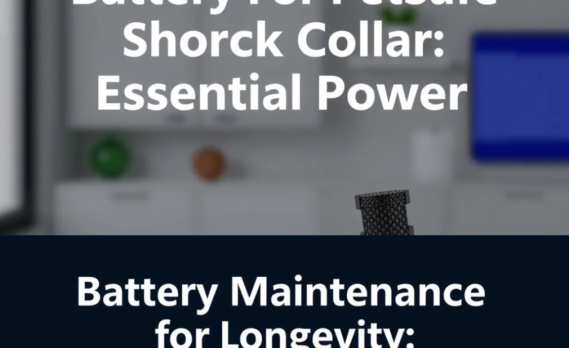 Battery Maintenance for Longevity