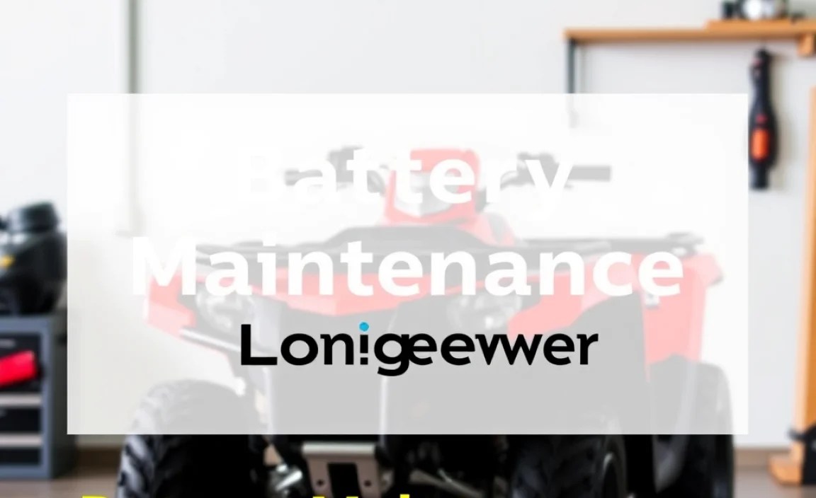 Battery Maintenance for Longevity