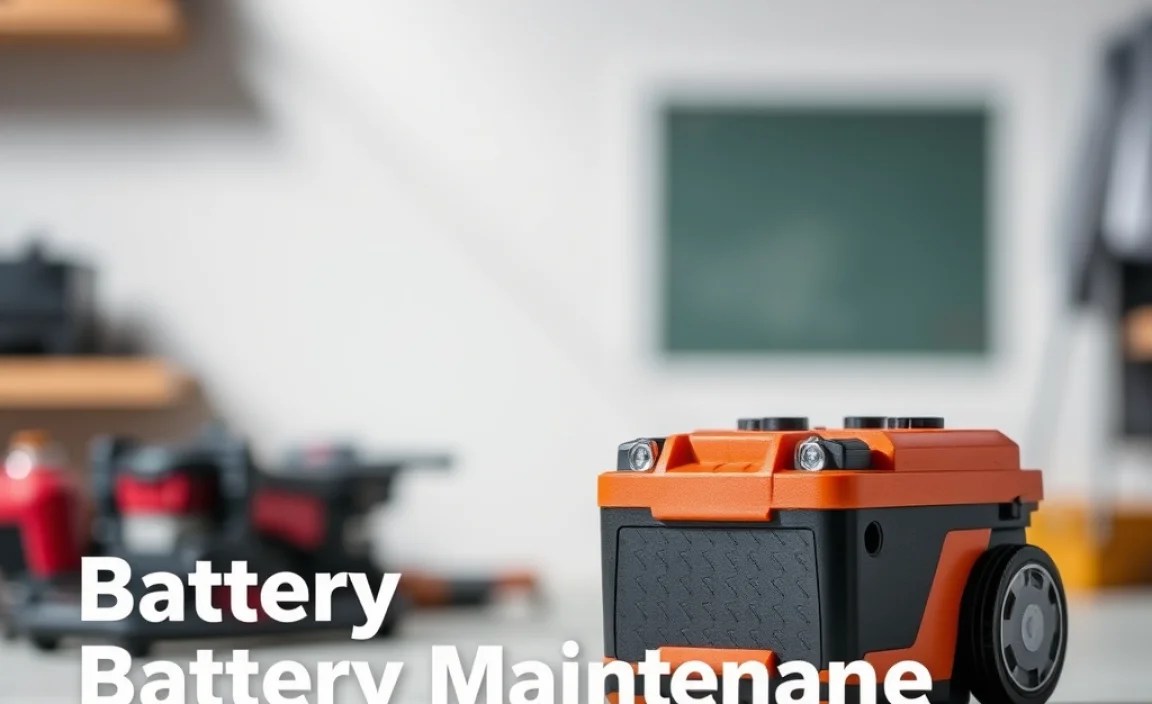 Battery Maintenance for Longevity