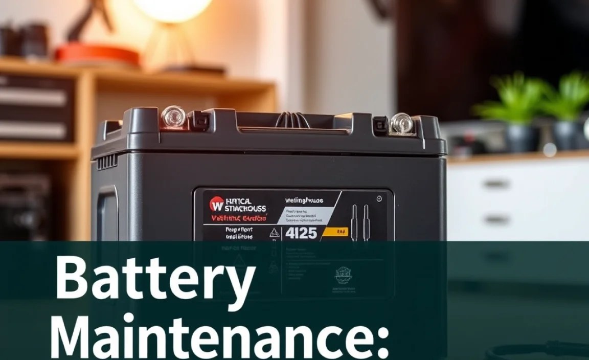Battery Maintenance: Keeping it Ready