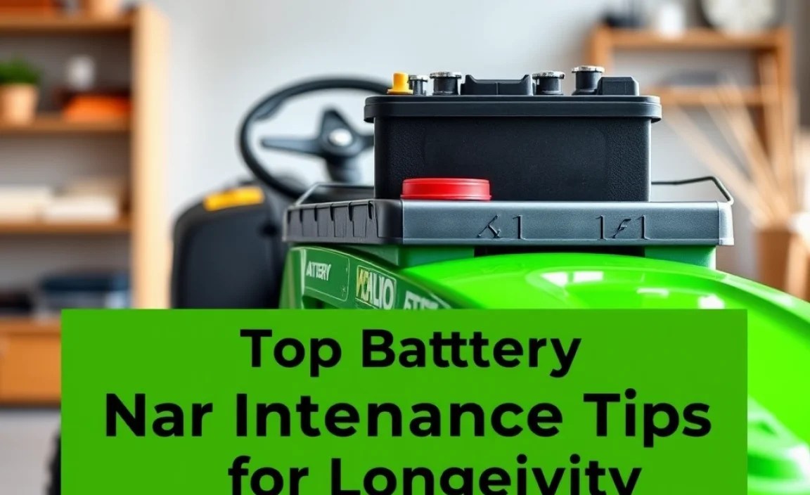 Battery Maintenance Tips for Longevity