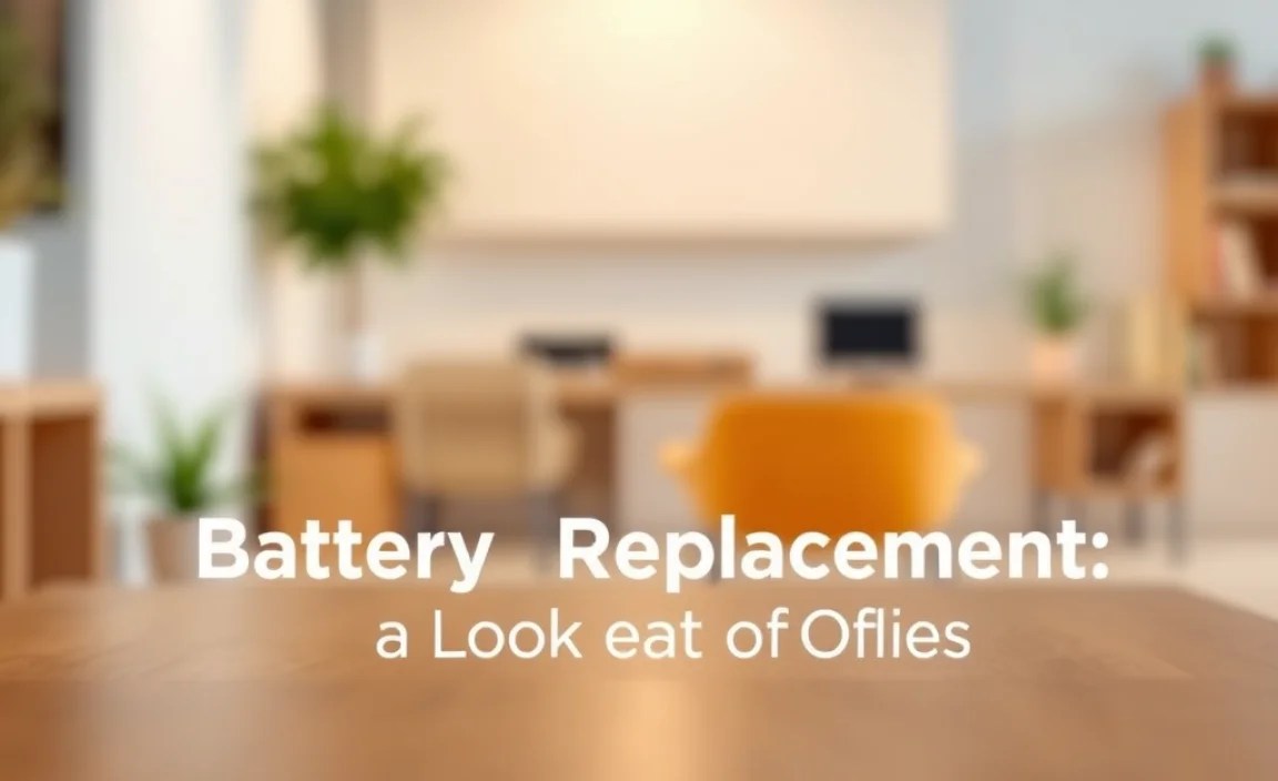 Battery Replacement: A Look at Options