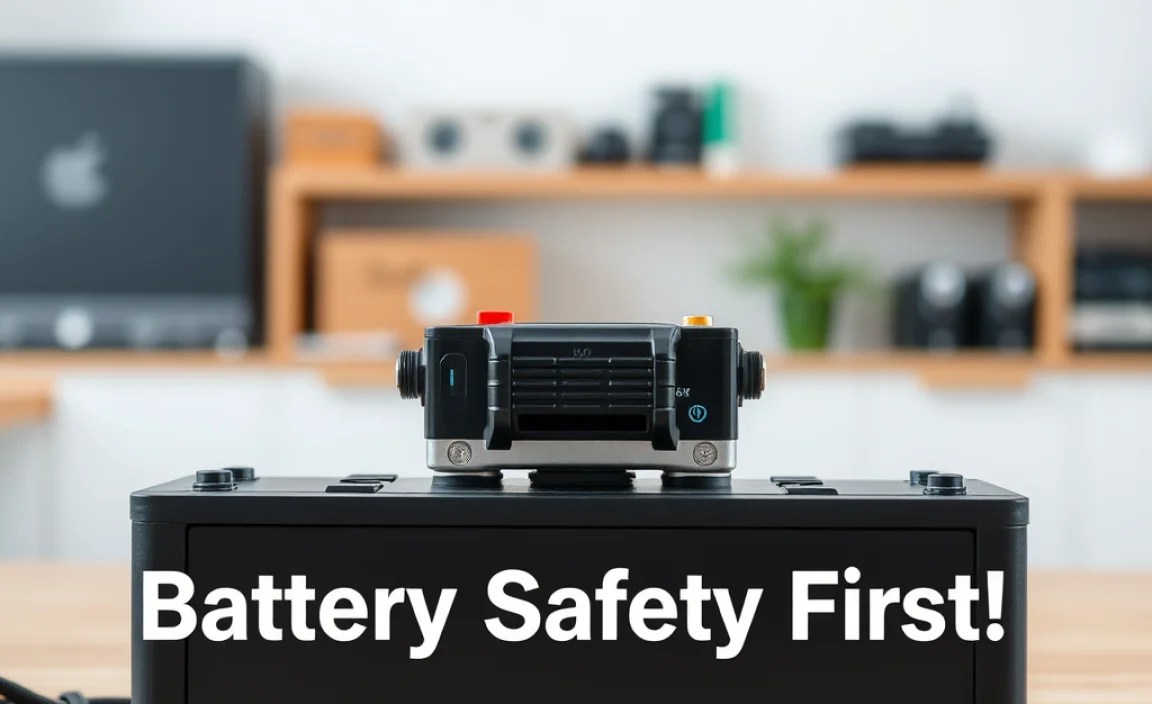 Battery Safety First!