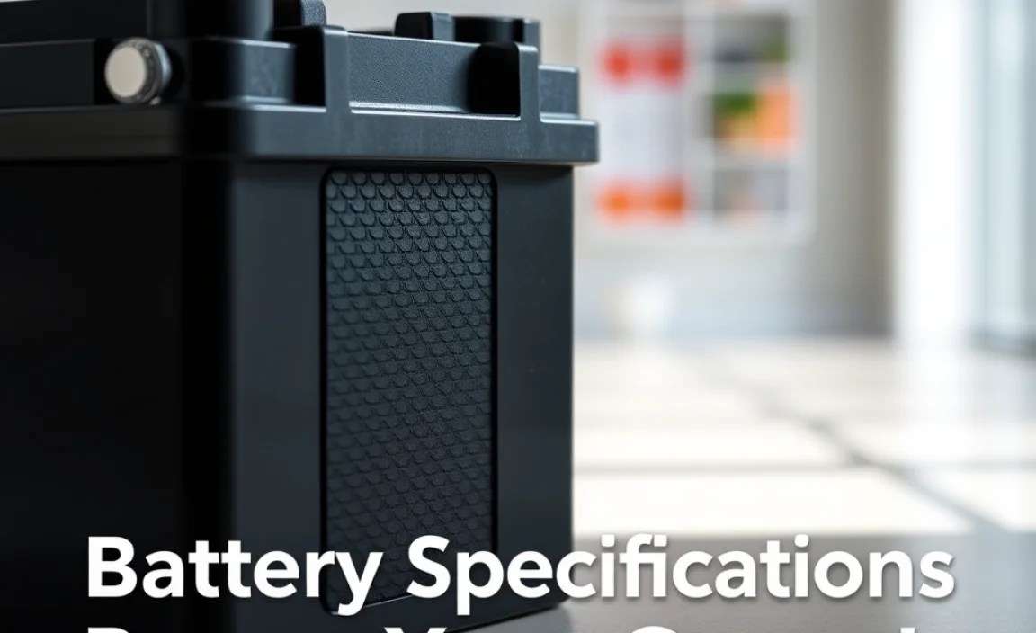 Battery Specifications and Features