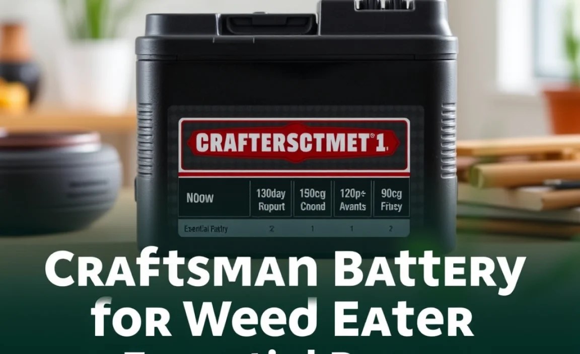 Battery Specifications Comparison Table