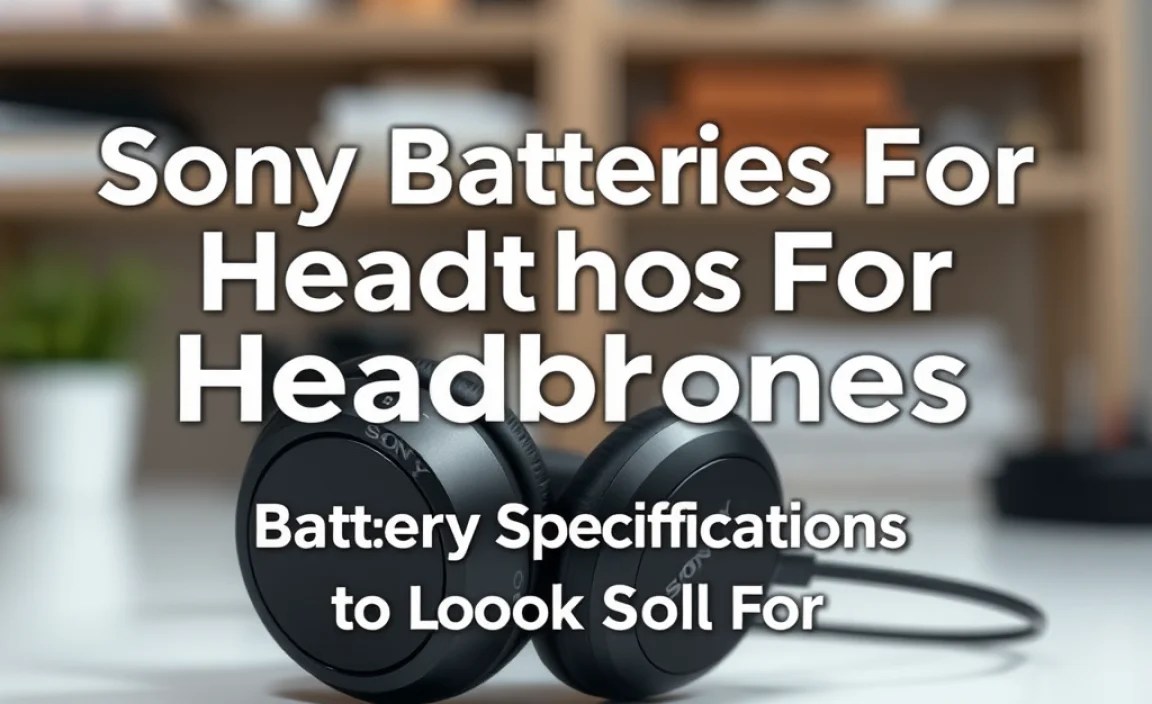 Battery Specifications to Look For