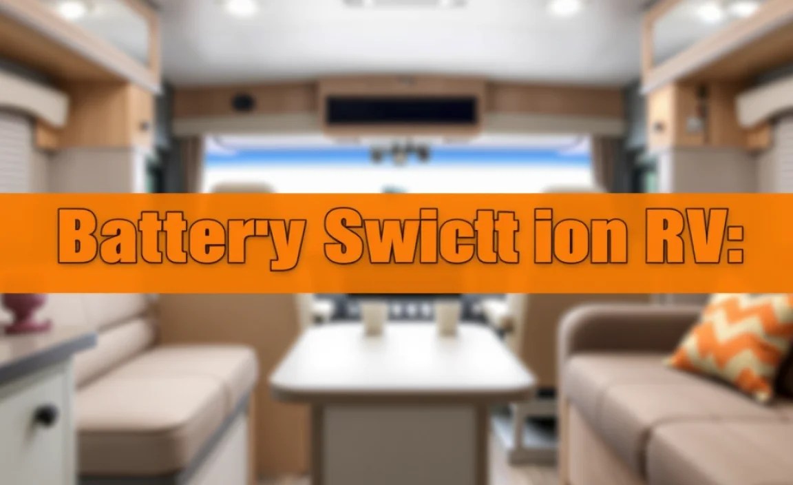 Battery Switch for RV: Essential Upgrade