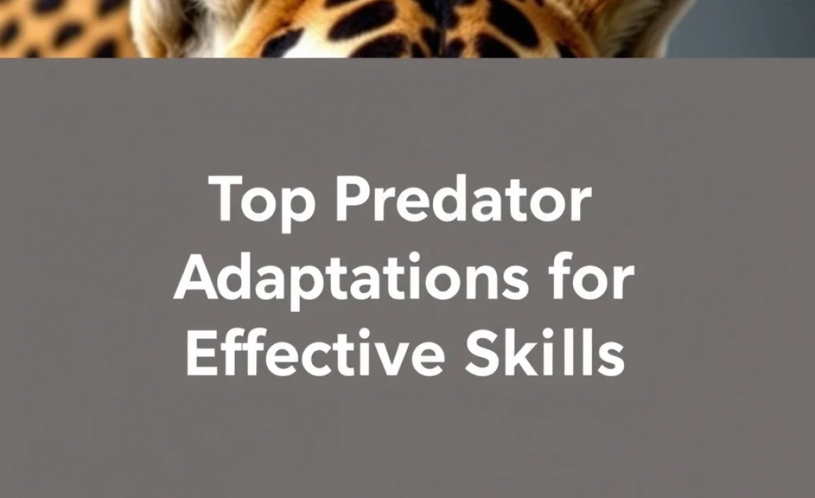 Behavioral Adaptations for Effective Hunting