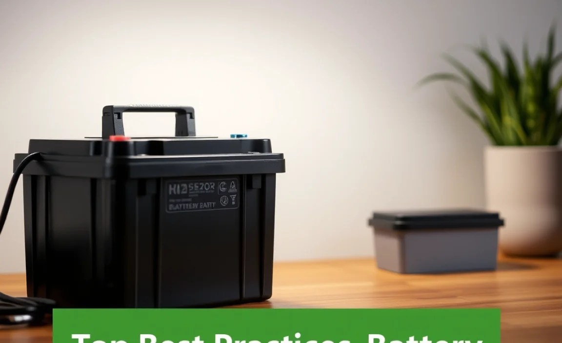 Best Practices for Battery Maintenance