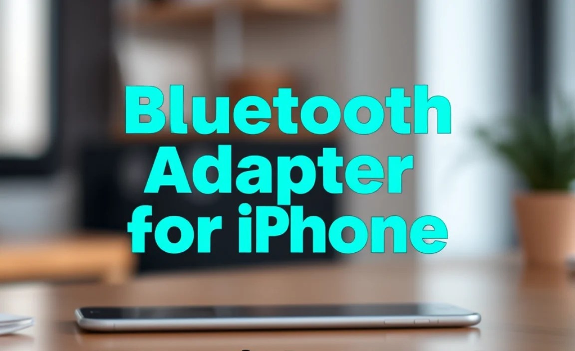 Bluetooth Adapter for iPhone: Essential Upgrade