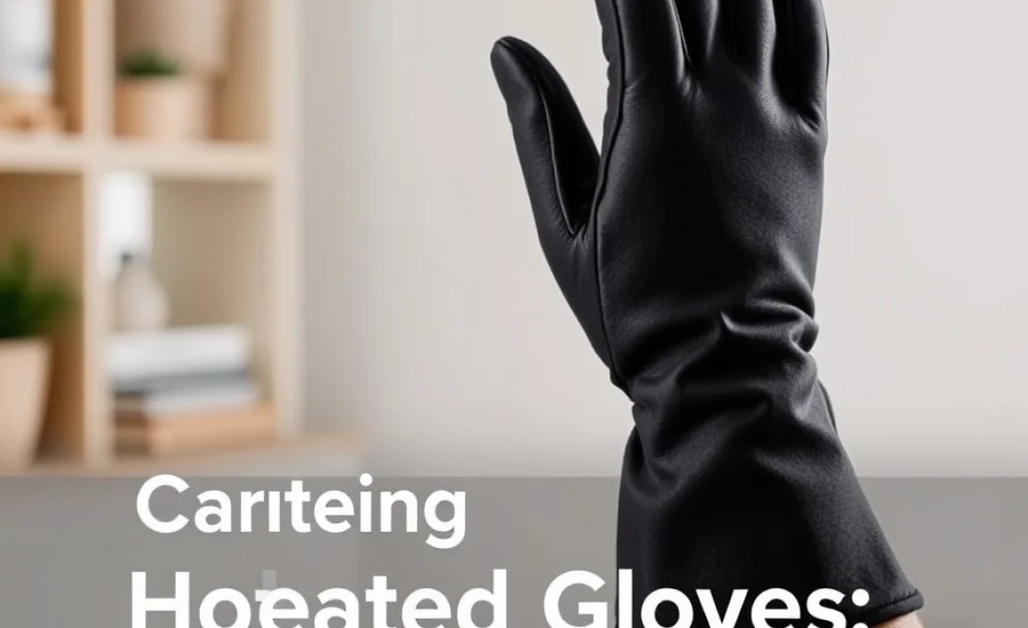 Caring for Your Heated Gloves: