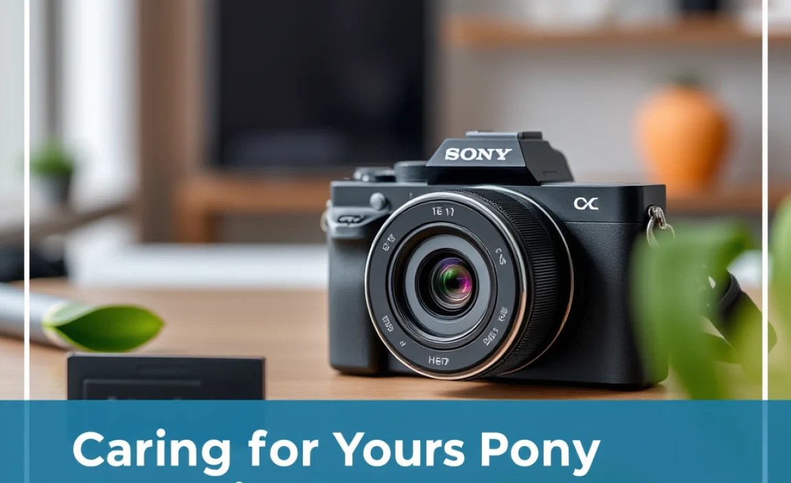 Caring for Your Sony Camera Batteries