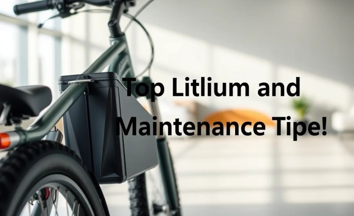 Charging and Maintenance Tips