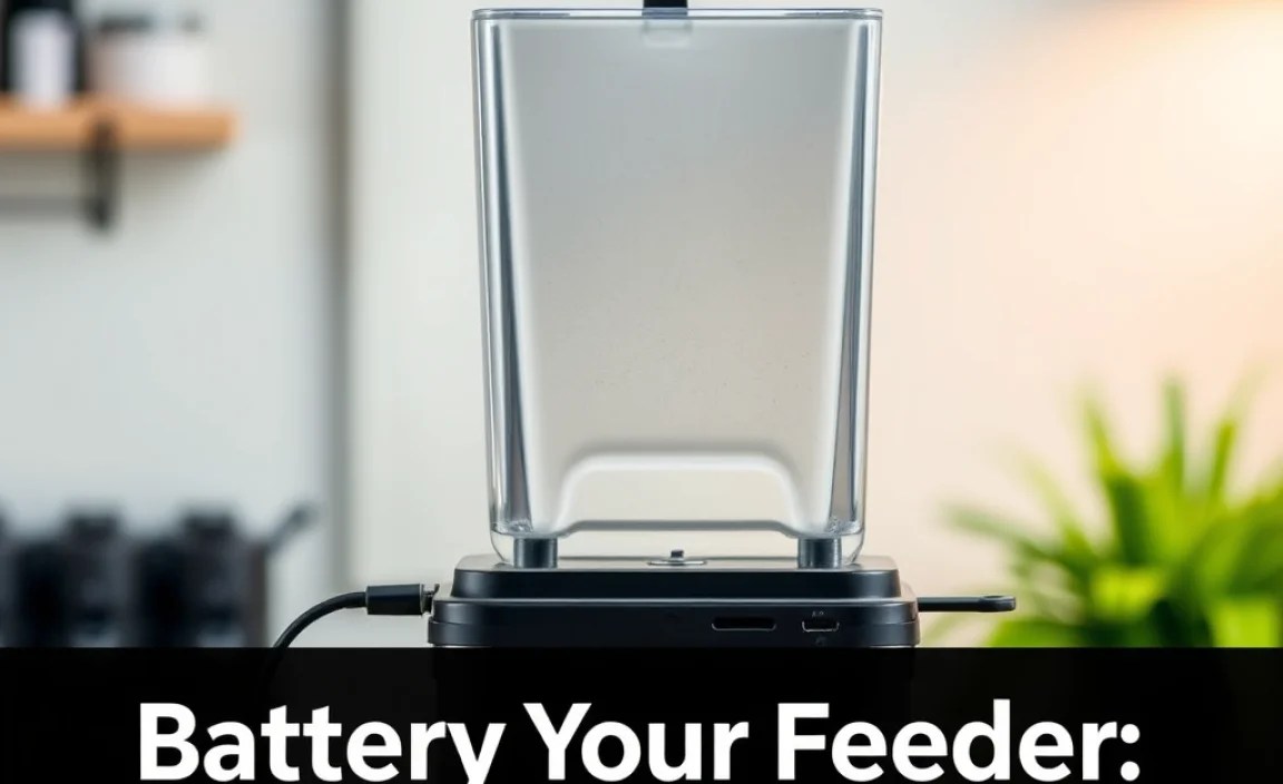 Charging Your Feeder Battery