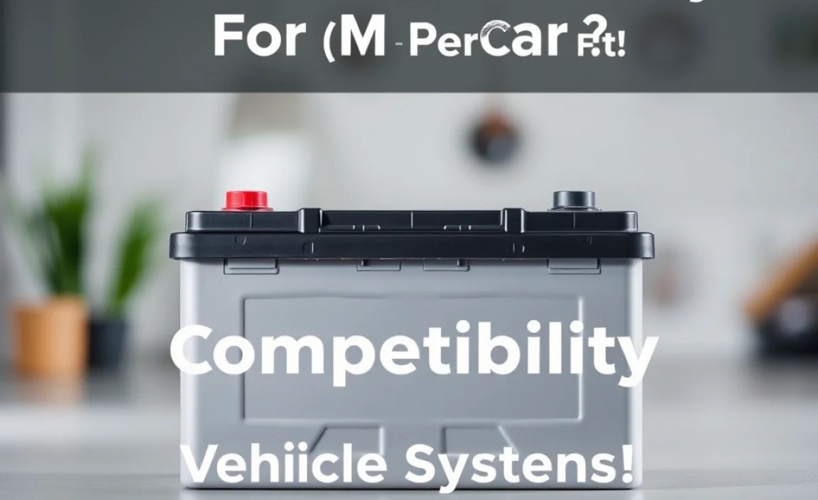 Checking Compatibility with Vehicle Systems